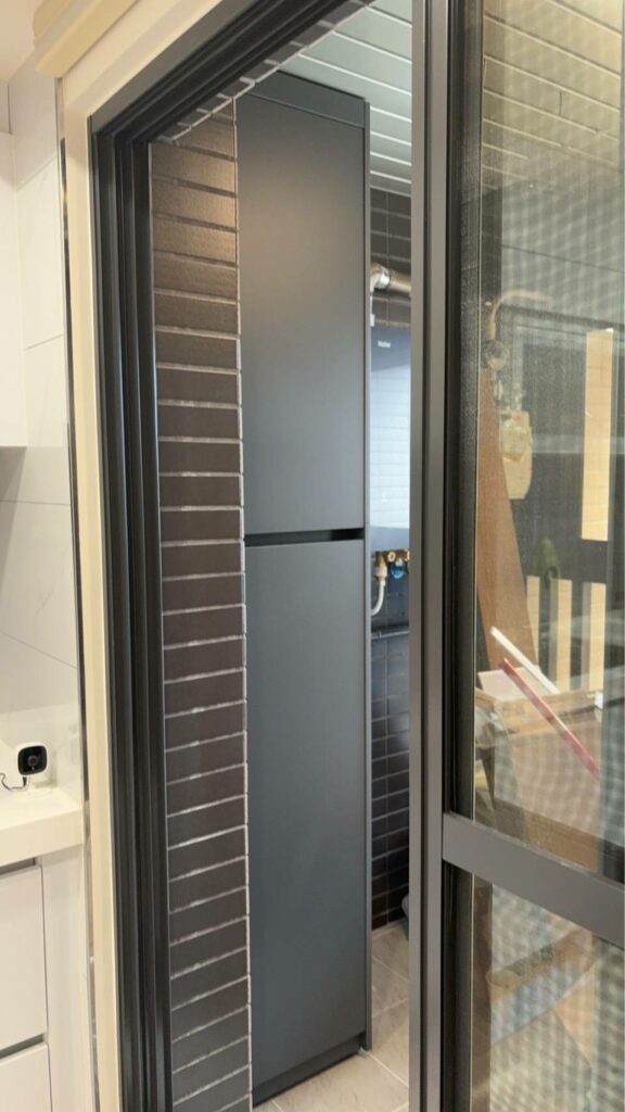 土城傅先生-鋁合金陽台收納櫃