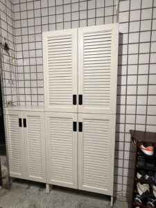 中和劉先生-鋁合金百葉鞋櫃