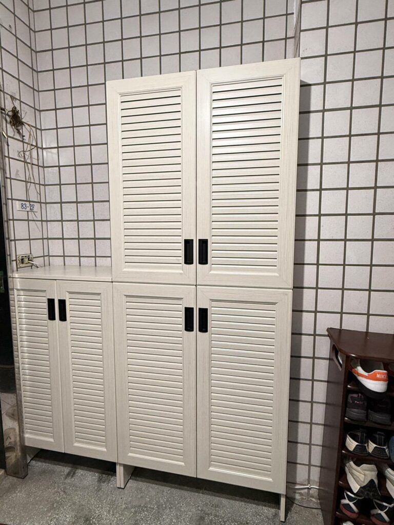 中和劉先生-鋁合金百葉鞋櫃